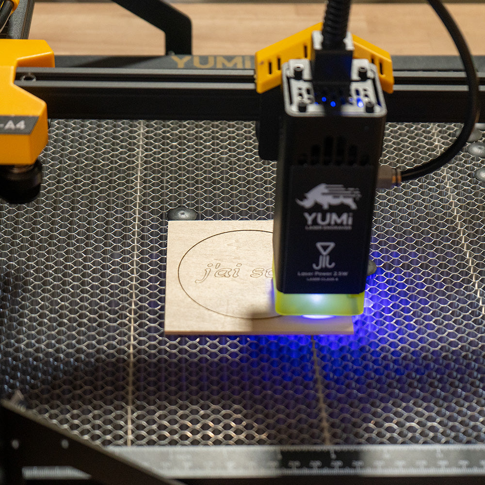 YUMI L-A4 Laser pour gravure et découpe