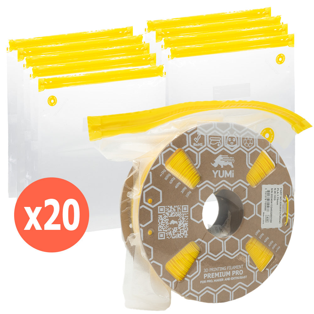 Set of 10 Vacuum Bags for Filament