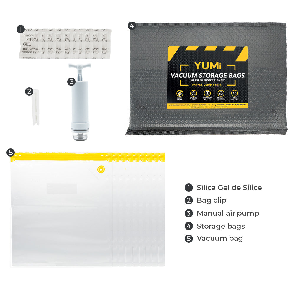 Kit Yumi de Mise sous Vide Manuel pour Filament