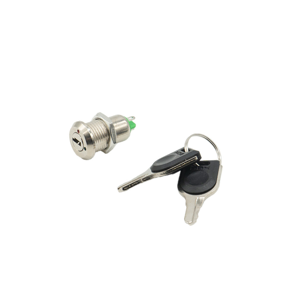 Interrupteur de Verrouillage d'Urgence à Clé (12mm) pour Laser Yumi