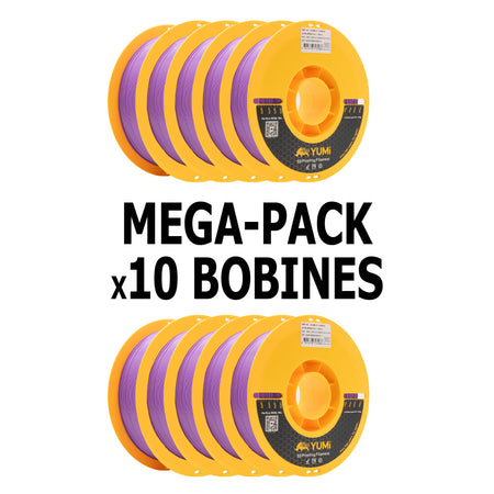 MEGA PACK - PLA+ Ultra Speed YUMI Violet 1 Kg x10