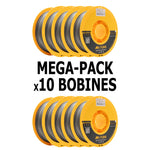 MEGA PACK - PLA+ Ultra Speed YUMI Gris Argent 1 Kg x10