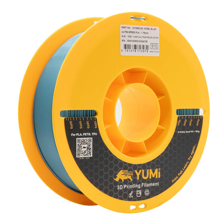 PLA+ Ultra Speed YUMI Bleu Acier 1 Kg Bleu 1kg Ultra Speed