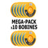 MEGA PACK - PLA+ Ultra Speed YUMI Bleu Métallisé 1 Kg x10