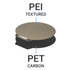 FLSUN : Plateau d'impression YUMI PEI / PET carbon pour SuperRacer, V400, T1 et S1