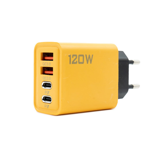 4-en-1 Câble USB Type-C/Type-A vers Lightning et USB-C - Charge Rapide 65W et 27W