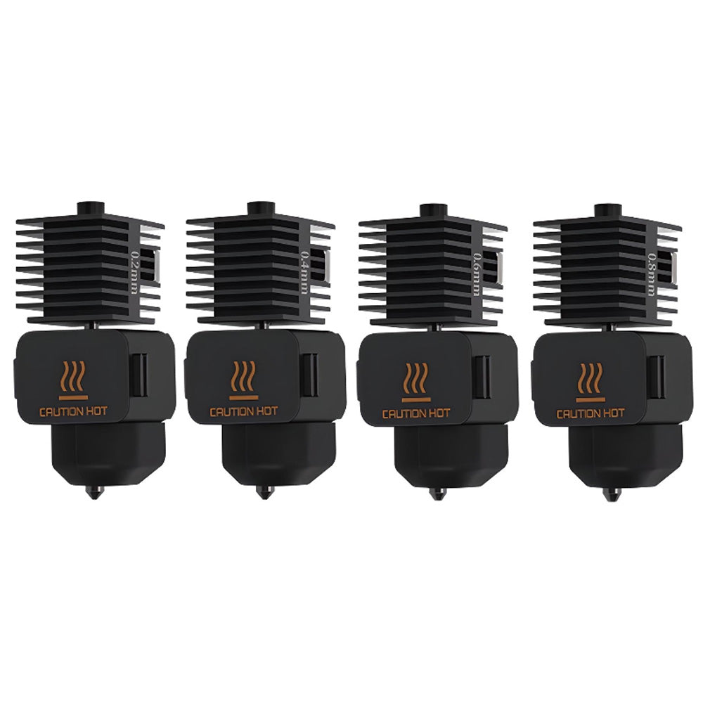 Hotend renforcé Yuzu pour A1 et A1 MINI en acier trempé Lot 4 hotends