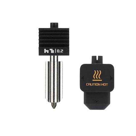 Hotend renforcé Yuzu P2S / H2D / A1 / A1 Mini en acier trempé 0.2mm