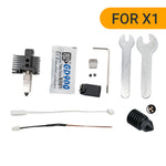 PACK Hotend renforcé Yuzu pour Bambu Lab P1P, P1S et X1 FULL HOTEND X1