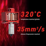 PACK Hotend renforcé V3.0 Yuzu Complet pour Bambu Lab Série P1 et X1E ou pour Bambu Lab X1C