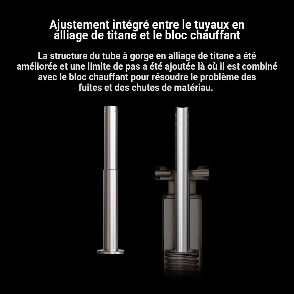 PACK Hotend verstärkt V3.0 Yuzu Komplett für Bambu Lab Serie P1 und X1E oder für Bambu Lab X1C
