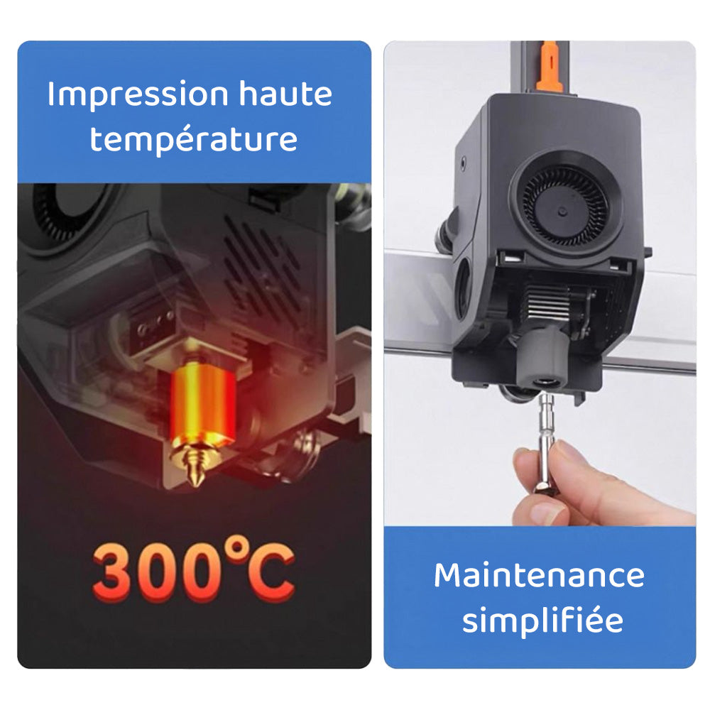 Kit Hotend acier ou laiton pour Anycubic Kobra 3 Max
