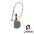 Kit Hotend acier ou laiton pour Anycubic Kobra 3 Max Full Hotend Bi-Metal 0.4 mm
