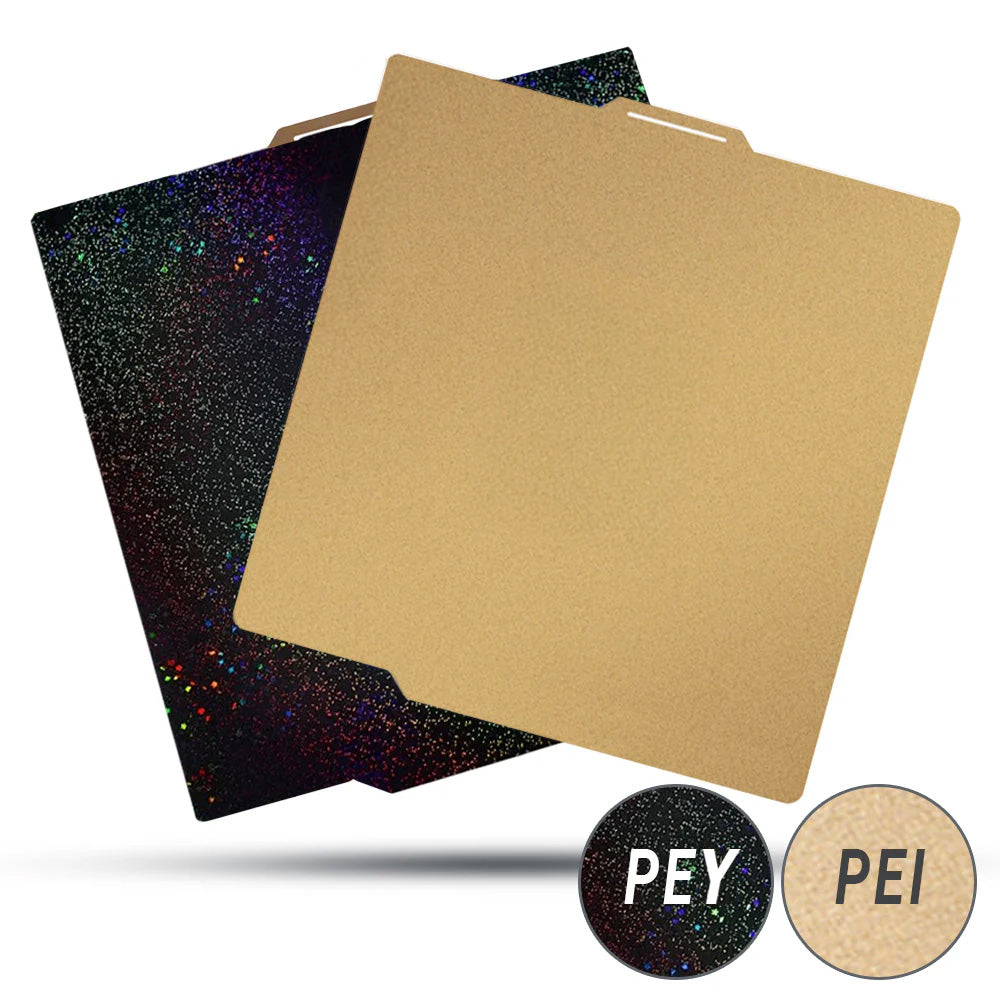 Plateau Yuzu Flexible Double Face pour Bambu Lab P1P, P1S, A1 (Différents variants) PEI texturé PEY ciel étoilé