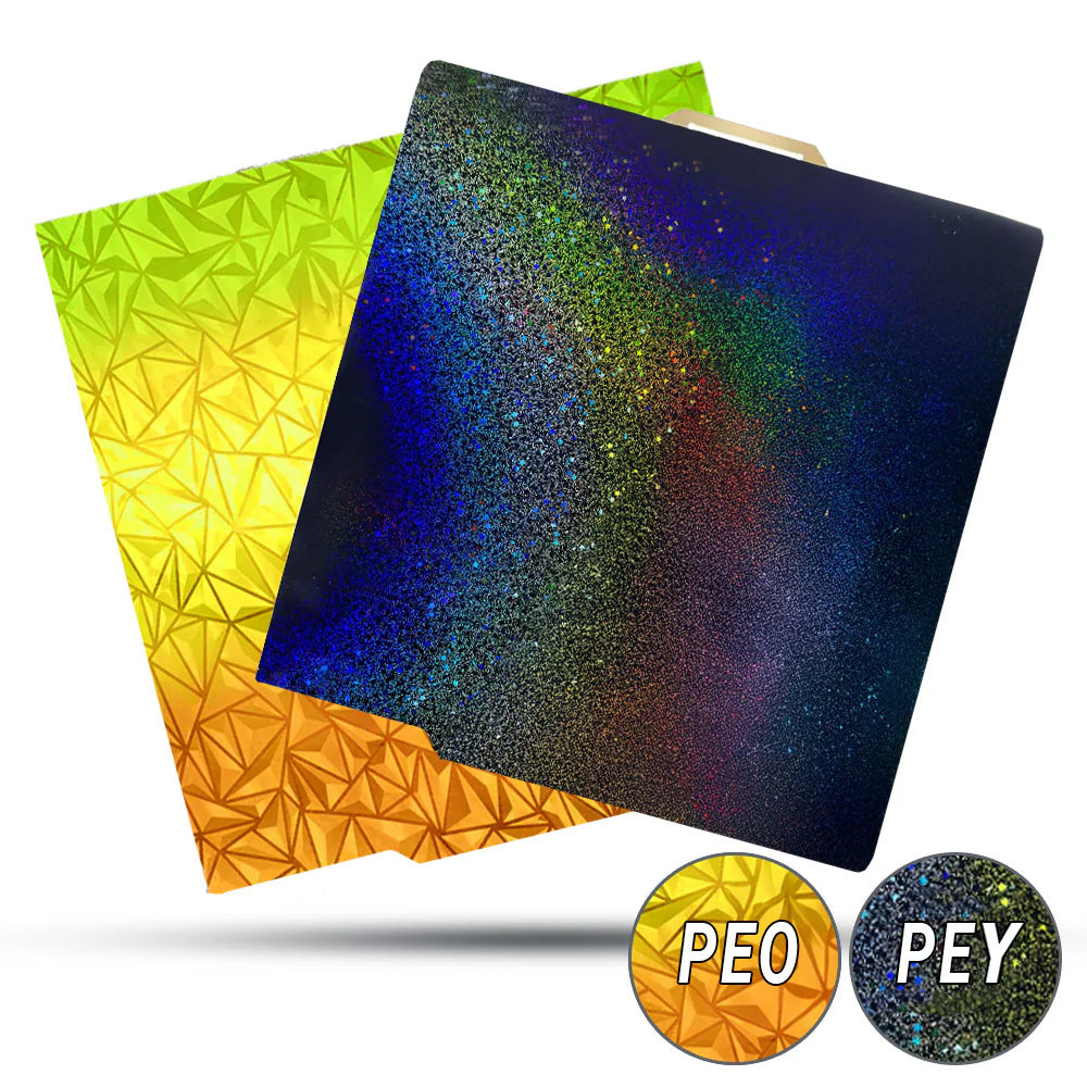 Plateau Yuzu Flexible Double Face pour Bambu Lab P1P, P1S, A1 (Différents variants) PEO caméléon PEY ciel étoilé