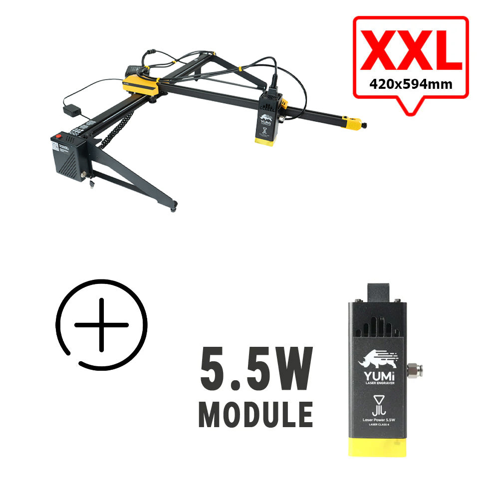 YUMI L-A4 Laser zum Gravieren und Schneiden