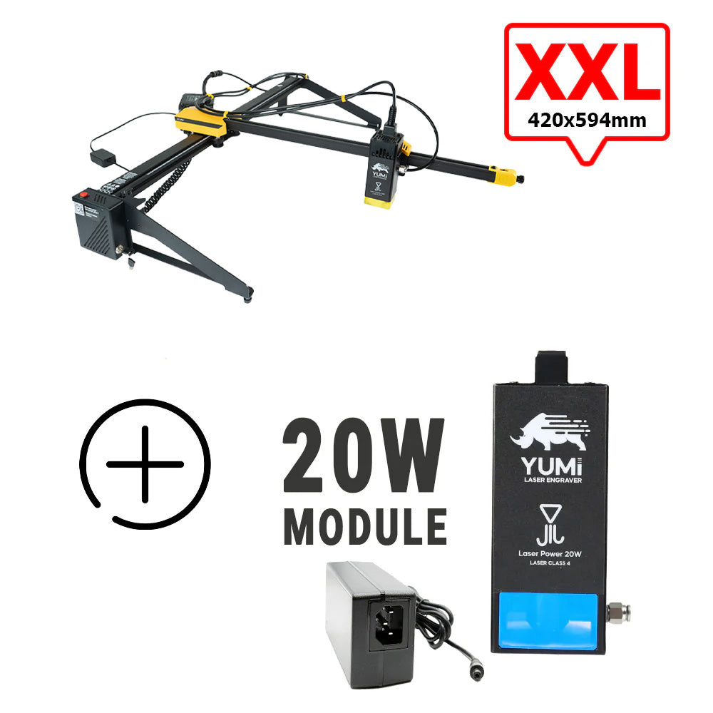 YUMI L-A4 Laser zum Gravieren und Schneiden