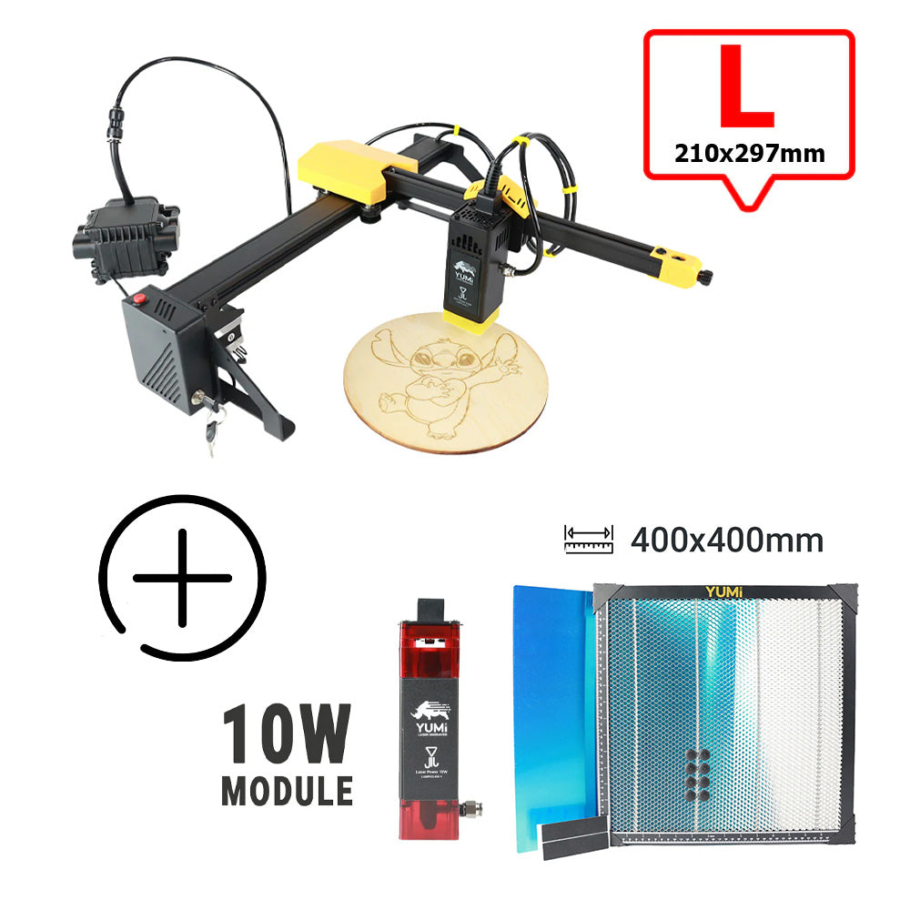 YUMI L-A4 Laser zum Gravieren und Schneiden