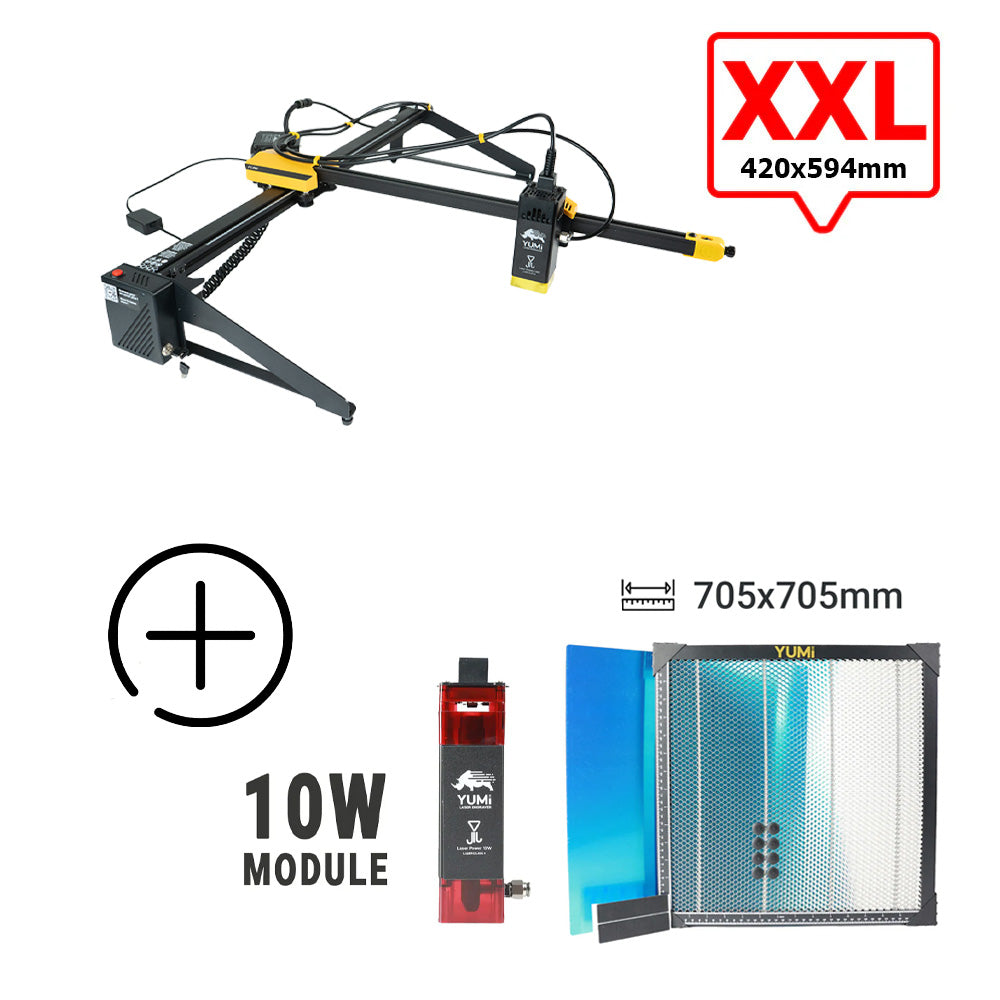 YUMI L-A4 Laser zum Gravieren und Schneiden
