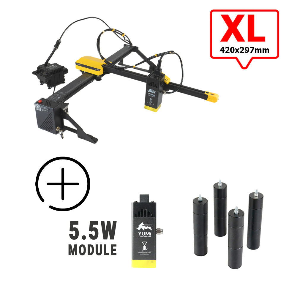 YUMI L-A4 Laser zum Gravieren und Schneiden