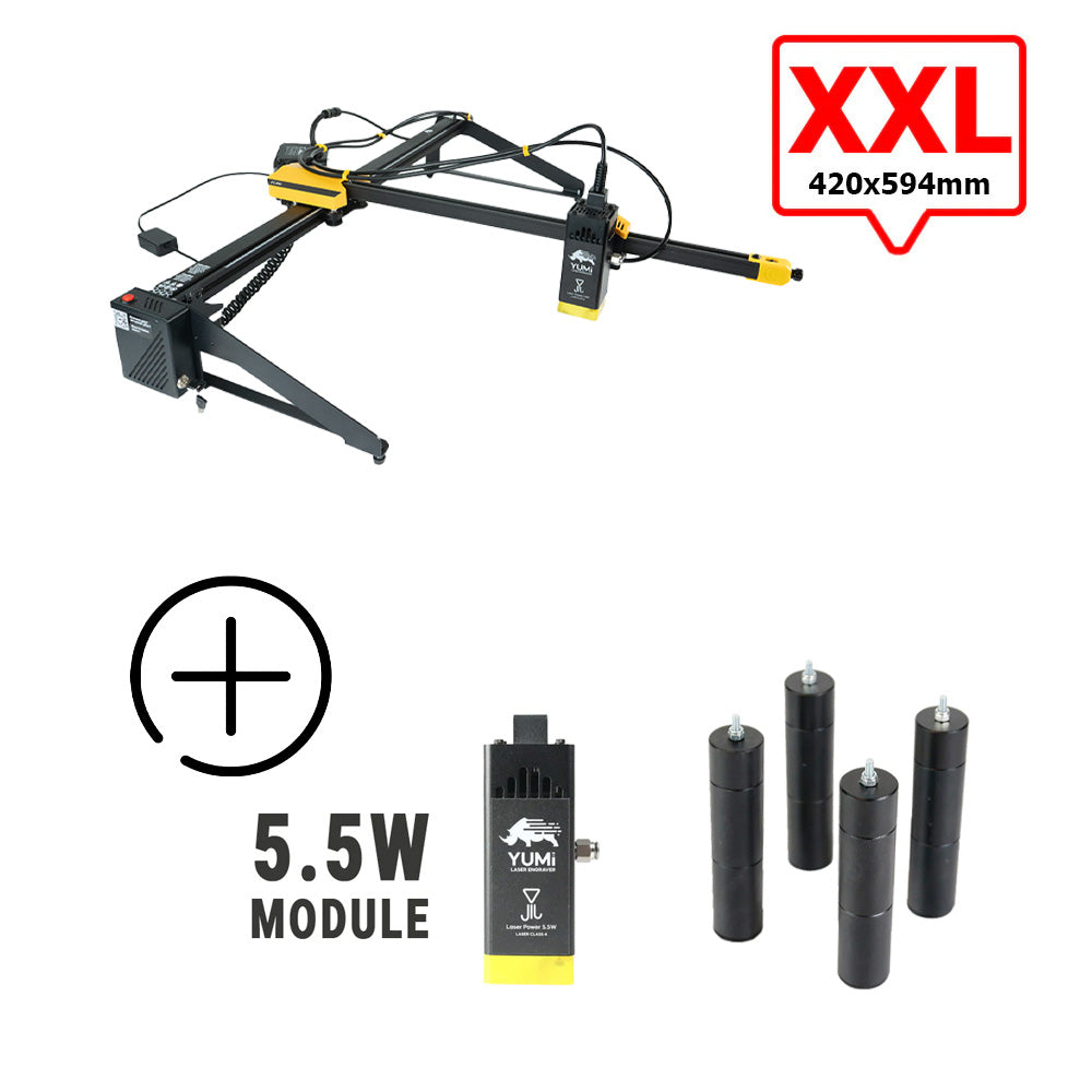 YUMI L-A4 Laser zum Gravieren und Schneiden