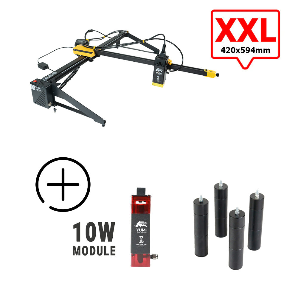 YUMI L-A4 Laser zum Gravieren und Schneiden