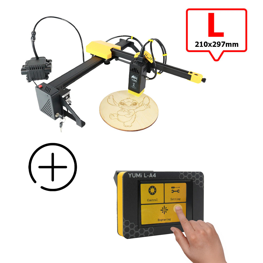 YUMI L-A4 Laser zum Gravieren und Schneiden