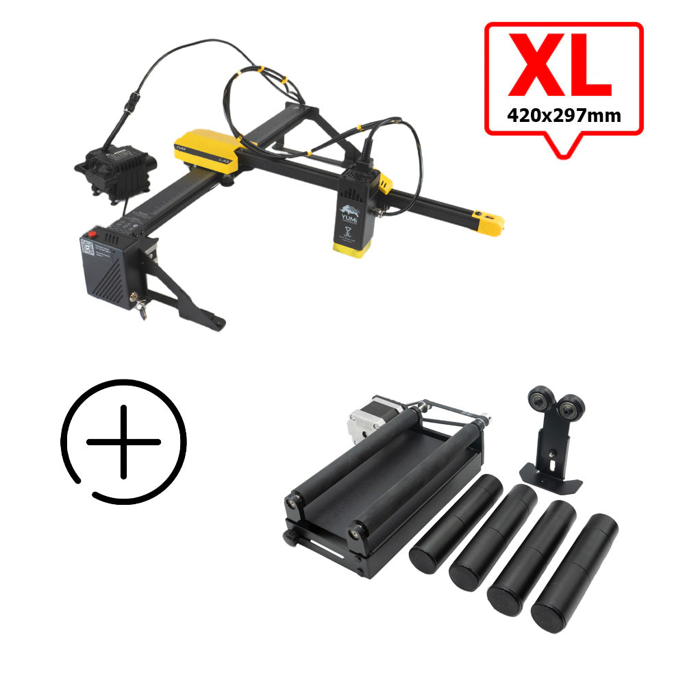 YUMI L-A4 Laser zum Gravieren und Schneiden
