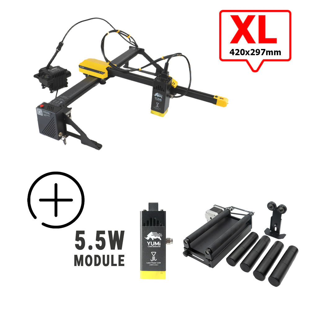 YUMI L-A4 Laser zum Gravieren und Schneiden