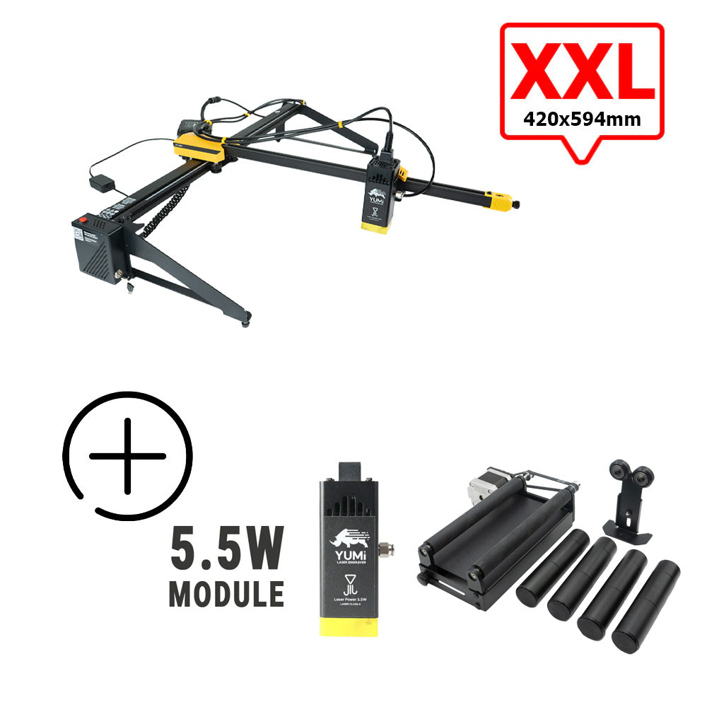 YUMI L-A4 Laser zum Gravieren und Schneiden