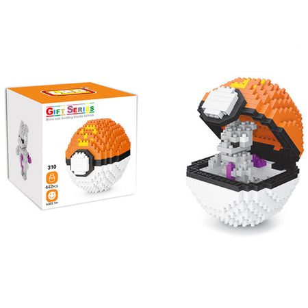 POKEBALL MEWTWO NANOBLOCKS