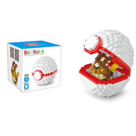 POKEBALL RAICHU NANOBLOCKS