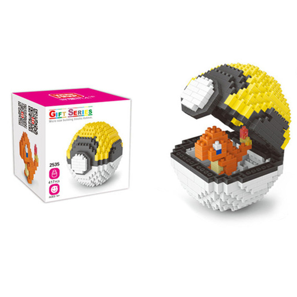 POKEBALL SALAMECHE NANOBLOCKS