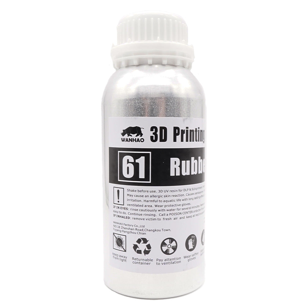 Résine Uv Wanhao FLEX Rubber 500ml