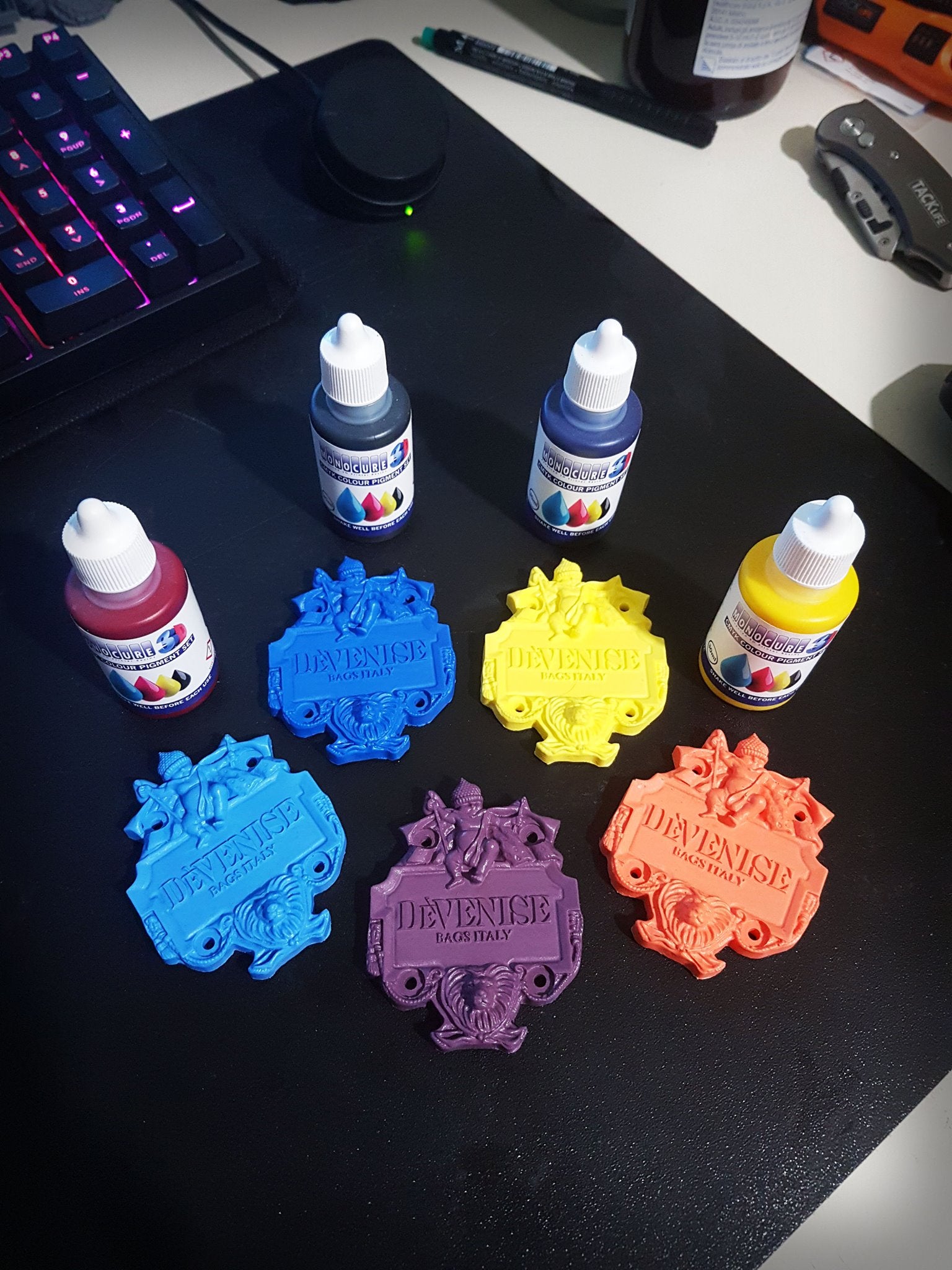 KIT PIGMENT MONOCURE 4x30ml - wanhao france