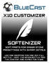 BlueCast Customizer - Softenizer pour X10 LCD / DLP.